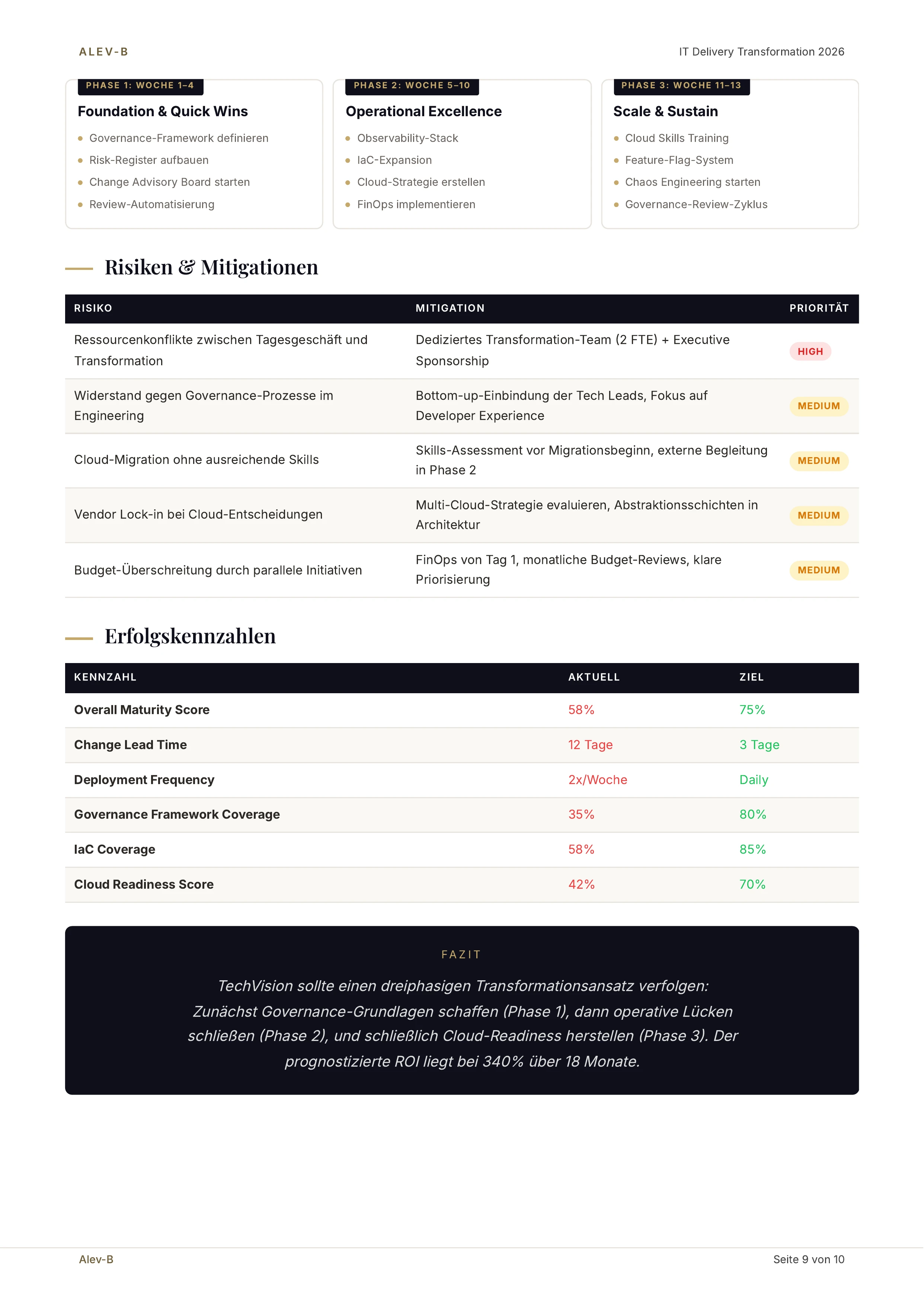 Sample Report – Seite 10 von 10