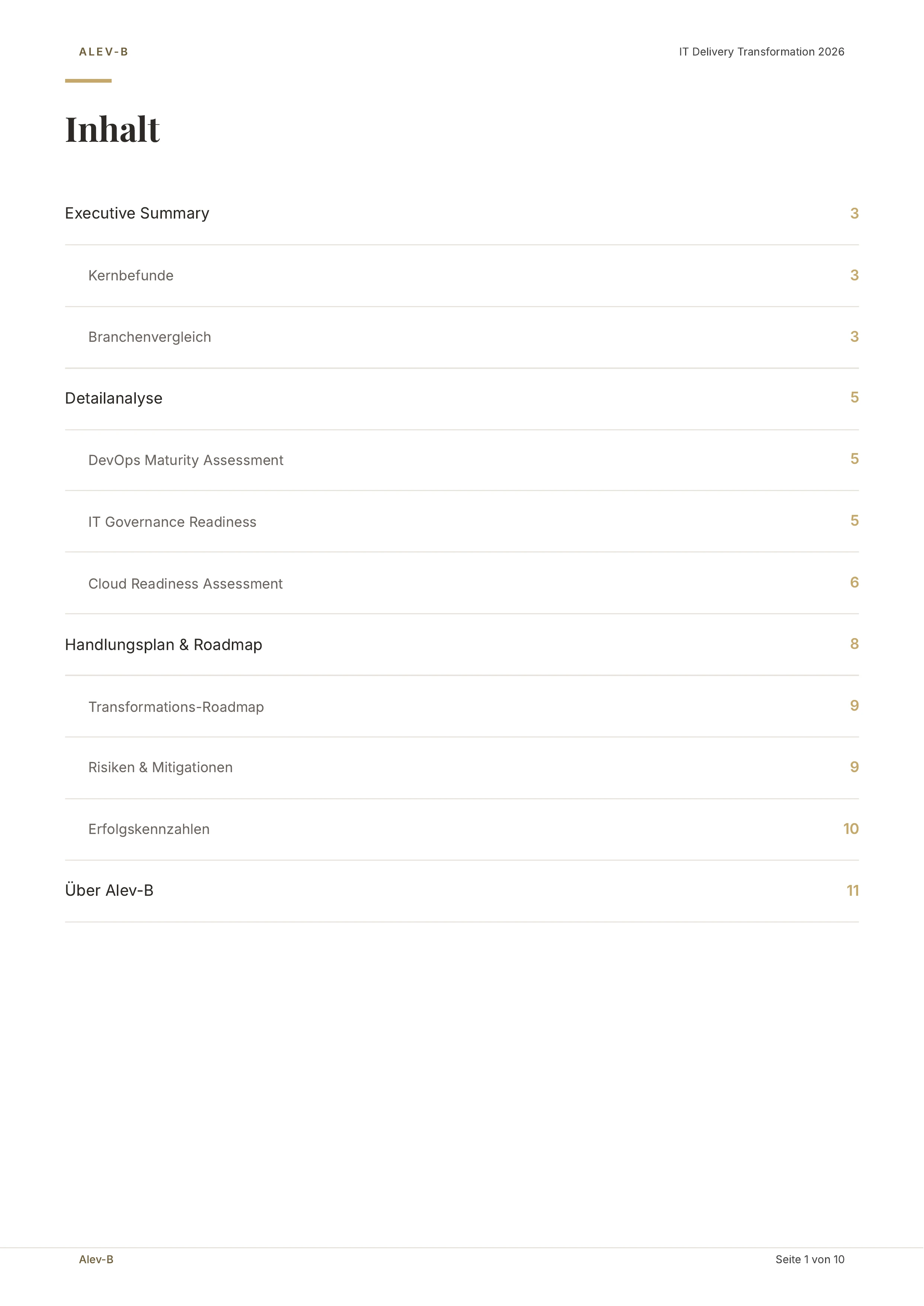 Sample Report – Seite 2 von 10